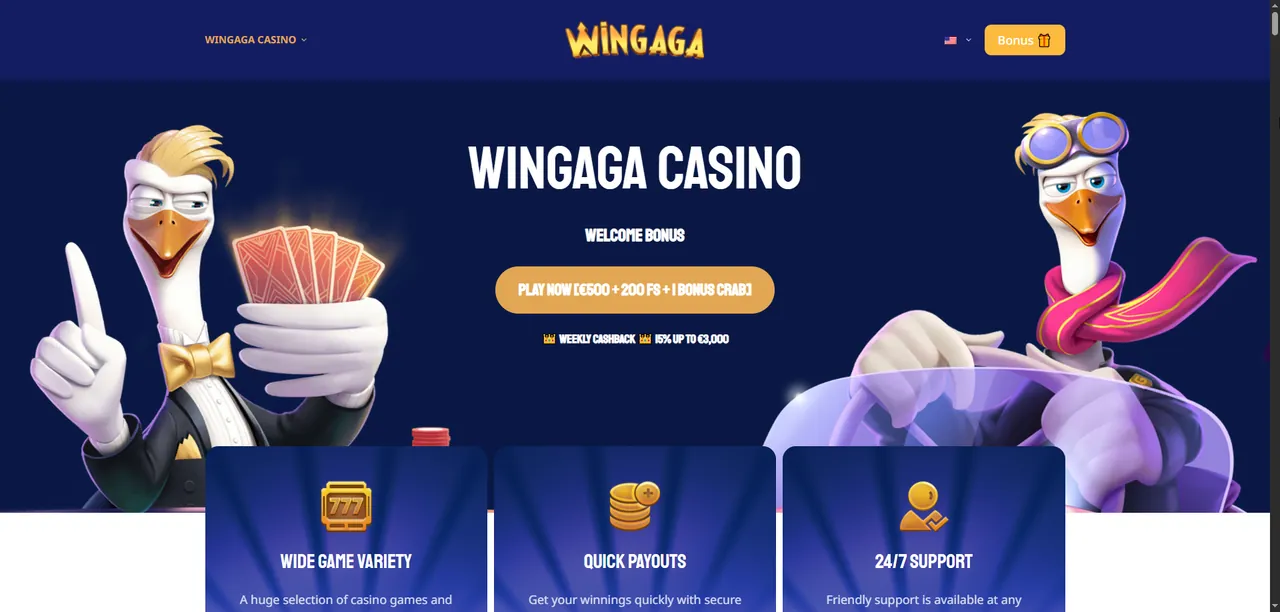 WinGaga Casino - Recenze 2026 Casino
